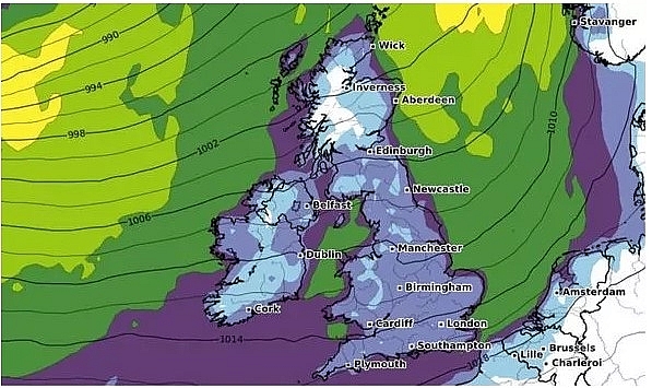 UK and Europe weather forecast latest, September 4: UK enters the wettest September on record 1126 uk 49 3